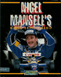 Nigel Mansell's World Championship Atari ST US box art