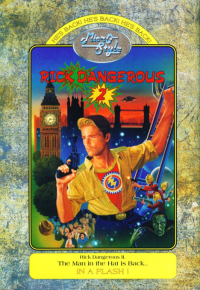 Rick Dangerous 2 Atari ST  box art