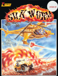 Silk Worm Atari ST US box art