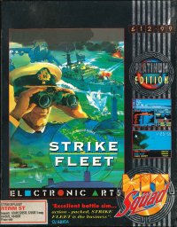 Strike Fleet Atari ST  box art