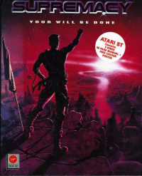 Supremacy: Your Will Be Done Atari ST  box art