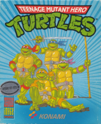 Teenage Mutant Hero Turtles Atari ST US box art