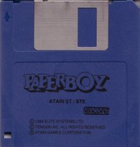 Paperboy Atari ST US box art