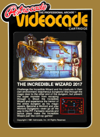 Incredible Wizard Bally Astrocade box art