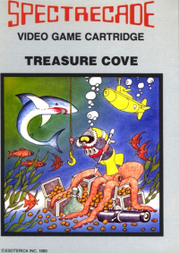Treasure Cove Bally Astrocade US box art