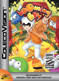 Booming Boy Colecovision US box art