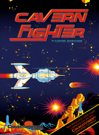 Cavern Fighter Colecovision US box art