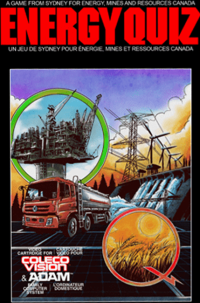 Energy Quiz Colecovision US box art