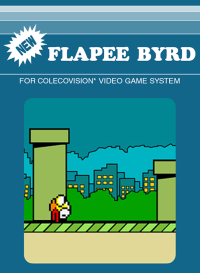 Flapee Byrd Colecovision US box art