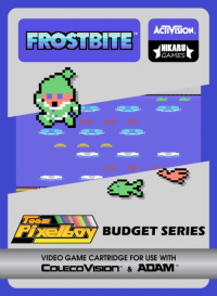 Frostbite Colecovision US box art