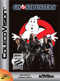 Ghostbusters Colecovision US box art