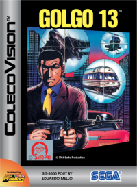 Golgo 13 Colecovision US box art