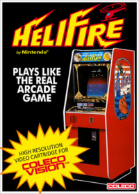 Helifire Colecovision US box art