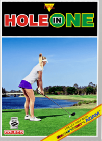 Hole In One Colecovision US box art