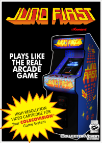 Juno First Colecovision US box art