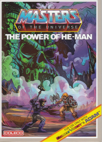Masters Of The Universe: The Power Of He-Man Colecovision US box art