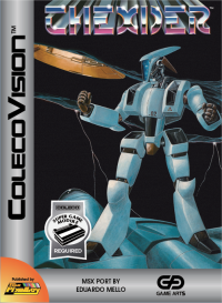 Thexder Colecovision US box art