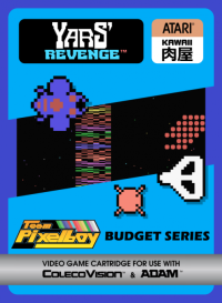 Yars' Revenge Colecovision US box art