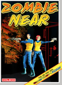 Zombie Near Colecovision US box art