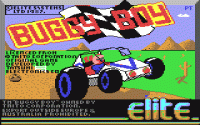 Buggy Boy Commodore 64 US box art