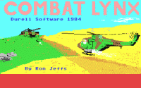Combat Lynx and White Viper Commodore 64 US box art