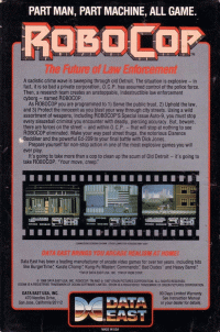Robocop Commodore 64 US box art
