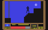 Saboteur II Commodore 64  box art