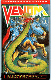 Venom Commodore 64  box art