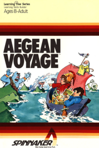 Aegean Voyage Commodore 64 US box art