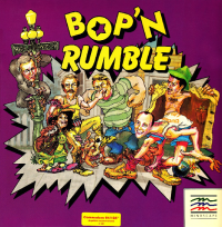 Bop'n Rumble Commodore 64  box art