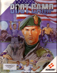 Combat School Commodore 64  box art