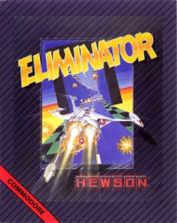 Eliminator Commodore 64 US box art