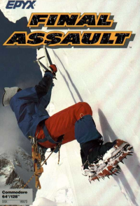 Final Assault Commodore 64  box art