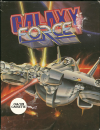 Galaxy Force II Commodore 64 US box art
