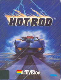 Hot Rod Commodore 64 US box art