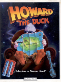 Howard The Duck Commodore 64  box art
