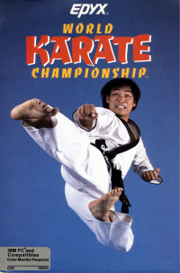 International Karate Commodore 64 US box art