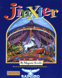 Jinxter Commodore 64 US box art