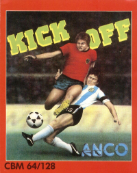 Kick Off Commodore 64 box art