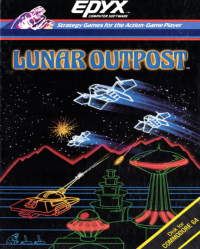 Lunar Outpost Commodore 64  box art