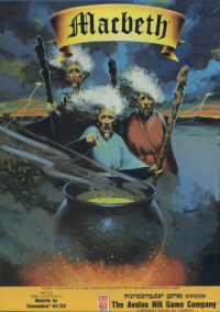 MACBETH Commodore 64 US box art