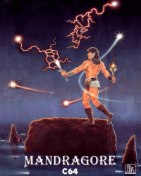 Mandragore Commodore 64  box art