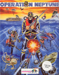 Operation Neptune Commodore 64  box art
