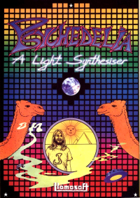 Psychedelia Commodore 64  box art