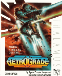 Retrograde Commodore 64 US box art