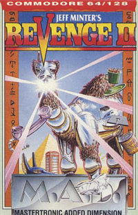 Return of the Mutant Camels Commodore 64  box art