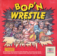 Rock'N Wrestle Commodore 64  box art