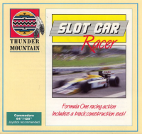 Scalextric Commodore 64 US box art