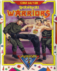 Shanghai Warriors Commodore 64  box art