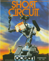 Short Circuit Commodore 64  box art